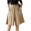 Beautiful women's cropped pants, wide leg women's pants