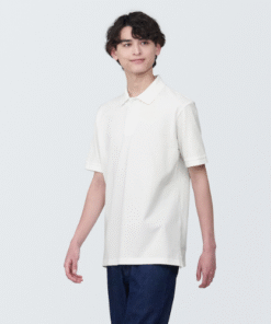 Men's Polo Shirt Pique Washed Short Sleeve