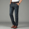 Men's straight-leg jeans new fashion trend 2018